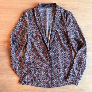 Scotch & Soda Au Couer De Paris Lightweight Printed Blazer S